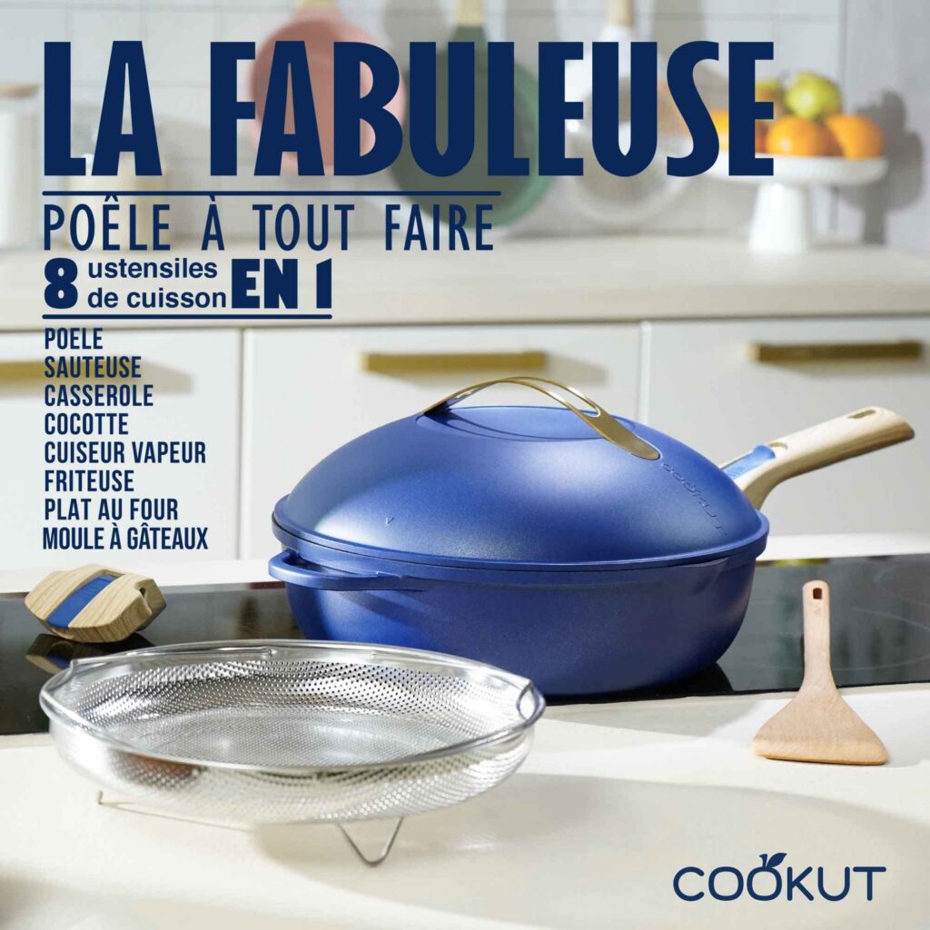 La fabuleuse poele cookut 8 en 1