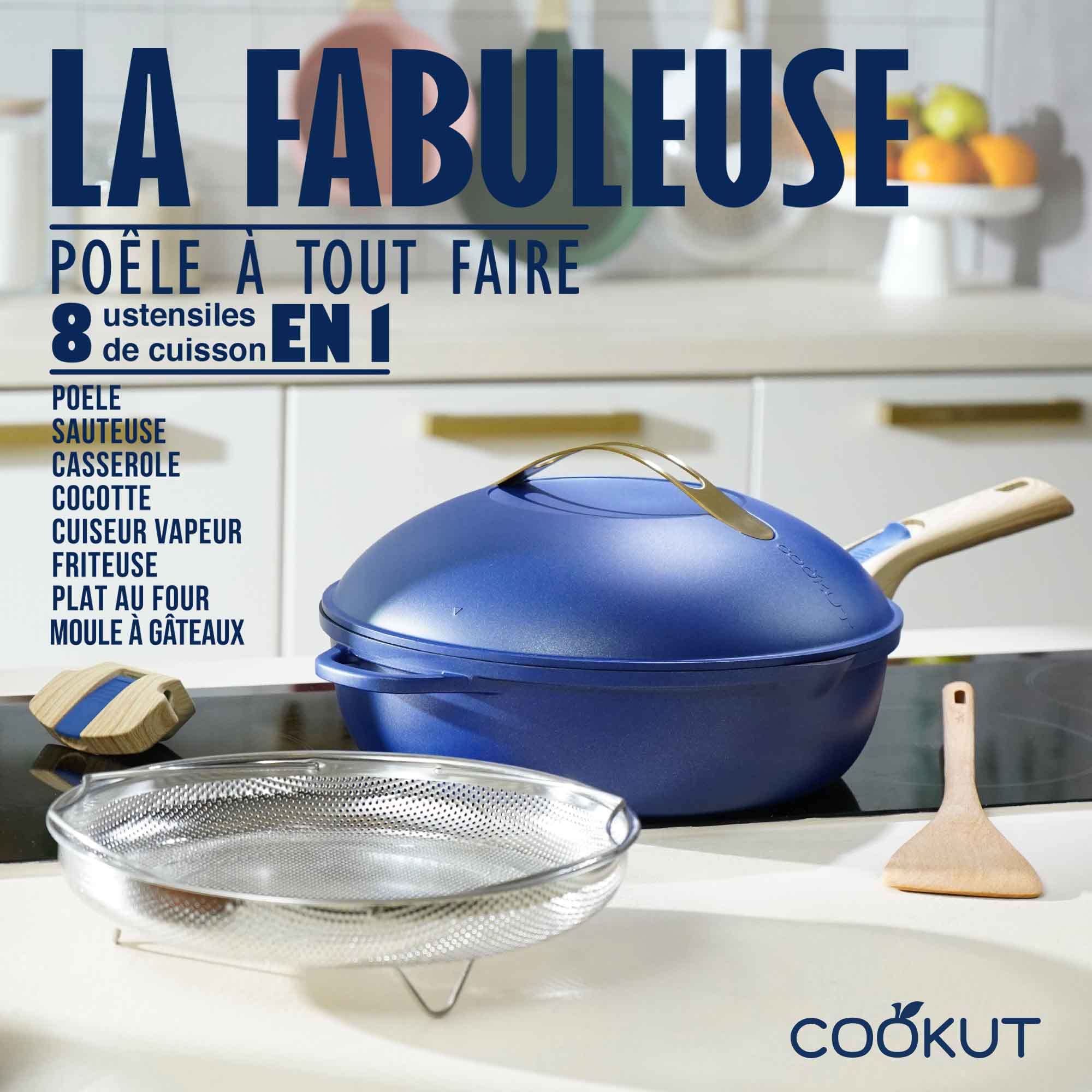 La fabuleuse poêle 8 en 1 Cookut avis complet et test