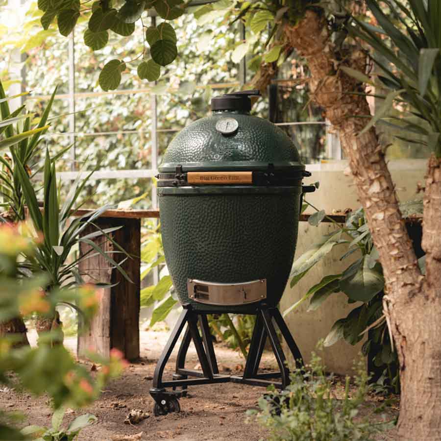 pack big green egg chariot
