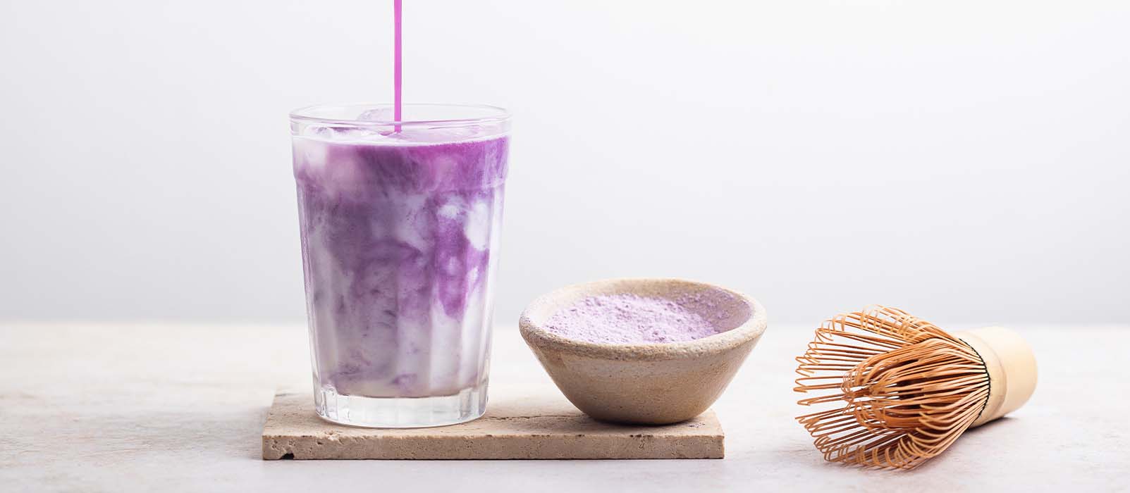 ube latte recette