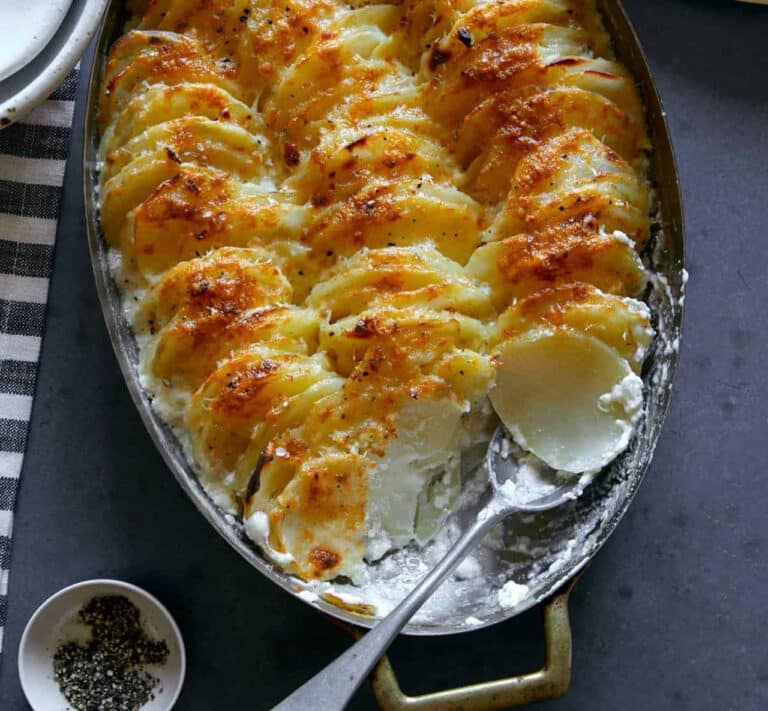 Gratin dauphinois en plat