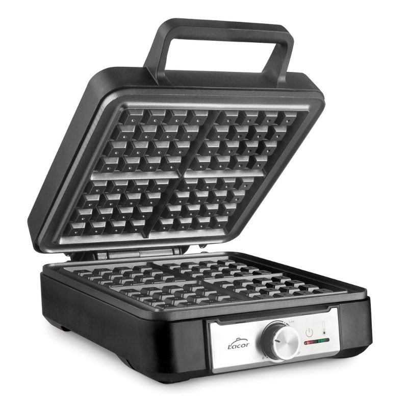 Gaufrier multifonction : lequel choisir ? Smeg, Lagrange, Tefal et Frifri comparés Gaufrier électrique 4 gaufres de Bruxelles Lacor 1200 W