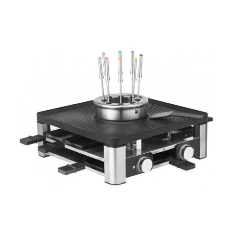 station 3 en 1 raclettegrilfondue 8 personnes wmf