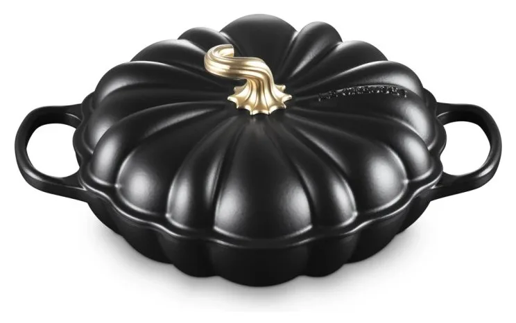 Faitout citrouille Le Creuset 28 cm Noir Mat